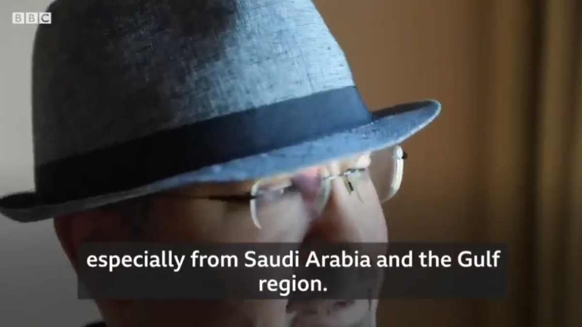 Внешность Талеба в интервью BBC за 2019 год.