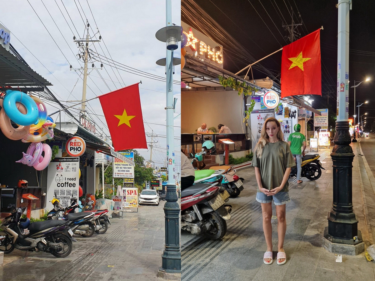 Вход в ресторан Red Pho