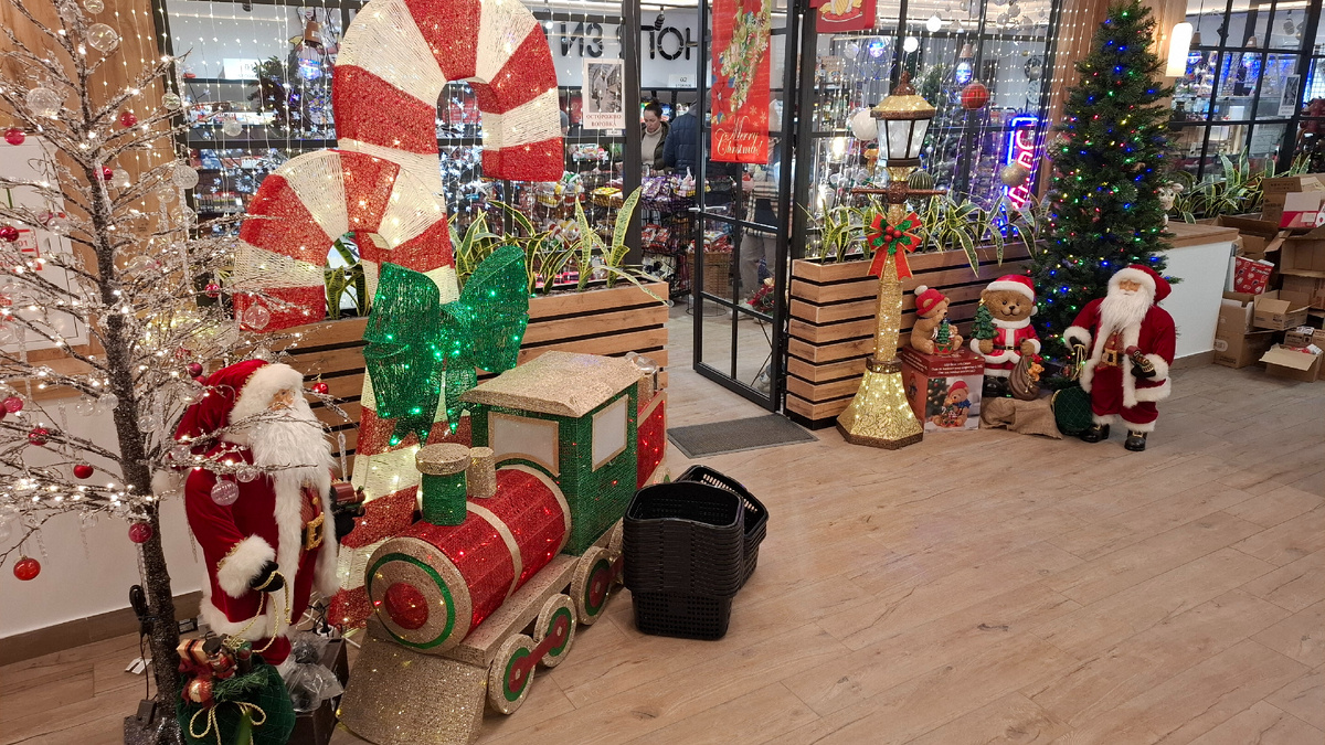 Все готово к праздничным продажам.