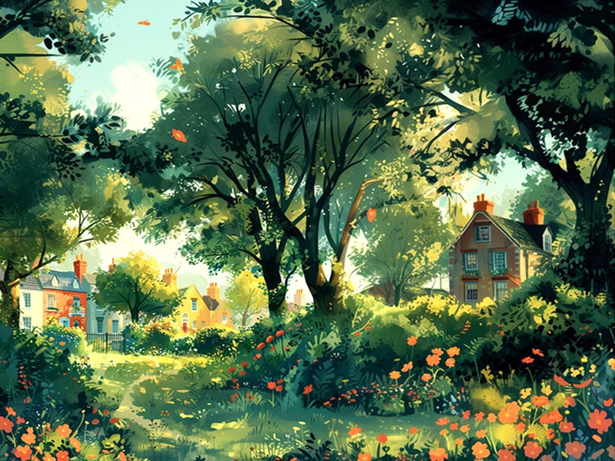 Арт из романа «Убийства и кексики» Питера Боланда №1.