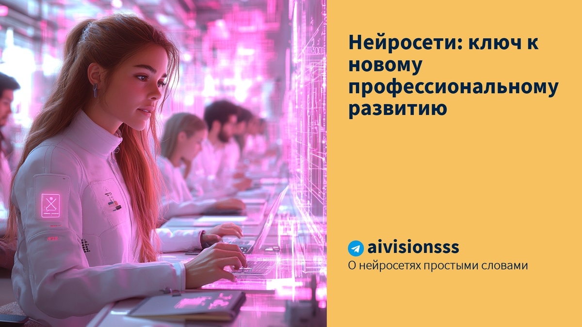    Нейросети: ключ к новому профессиональному развитию aivisions