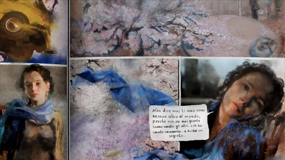 Кадр фильма Расцветшая зима