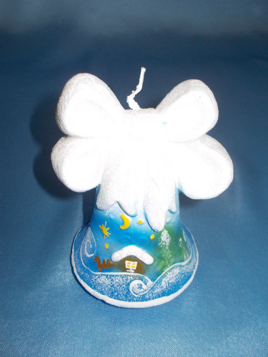 колокольчик свеча "Зимняя ночь"