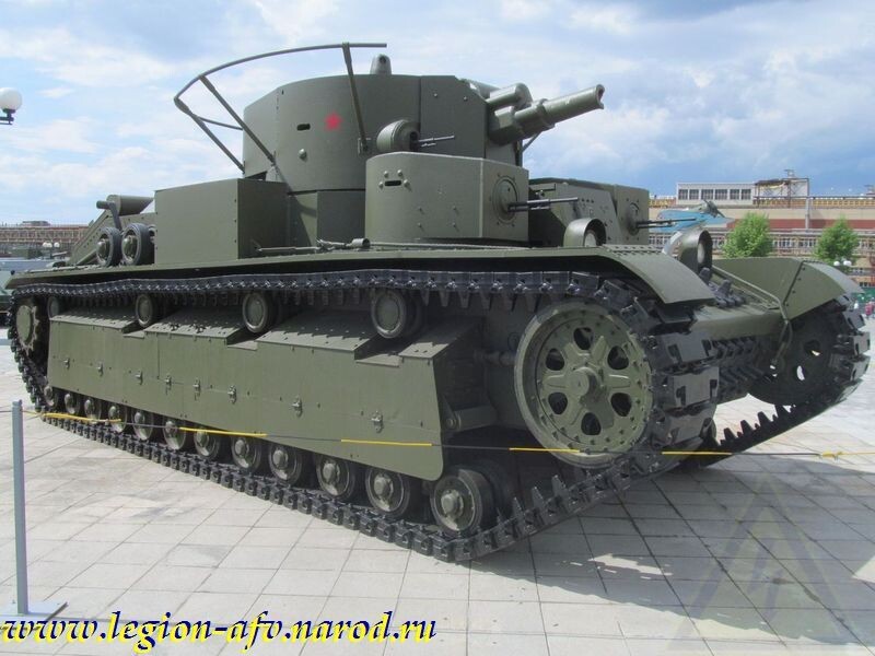 Самоходный макет танка Т-28 из музея в Верхней Пышме (legion-afv.narod.ru)