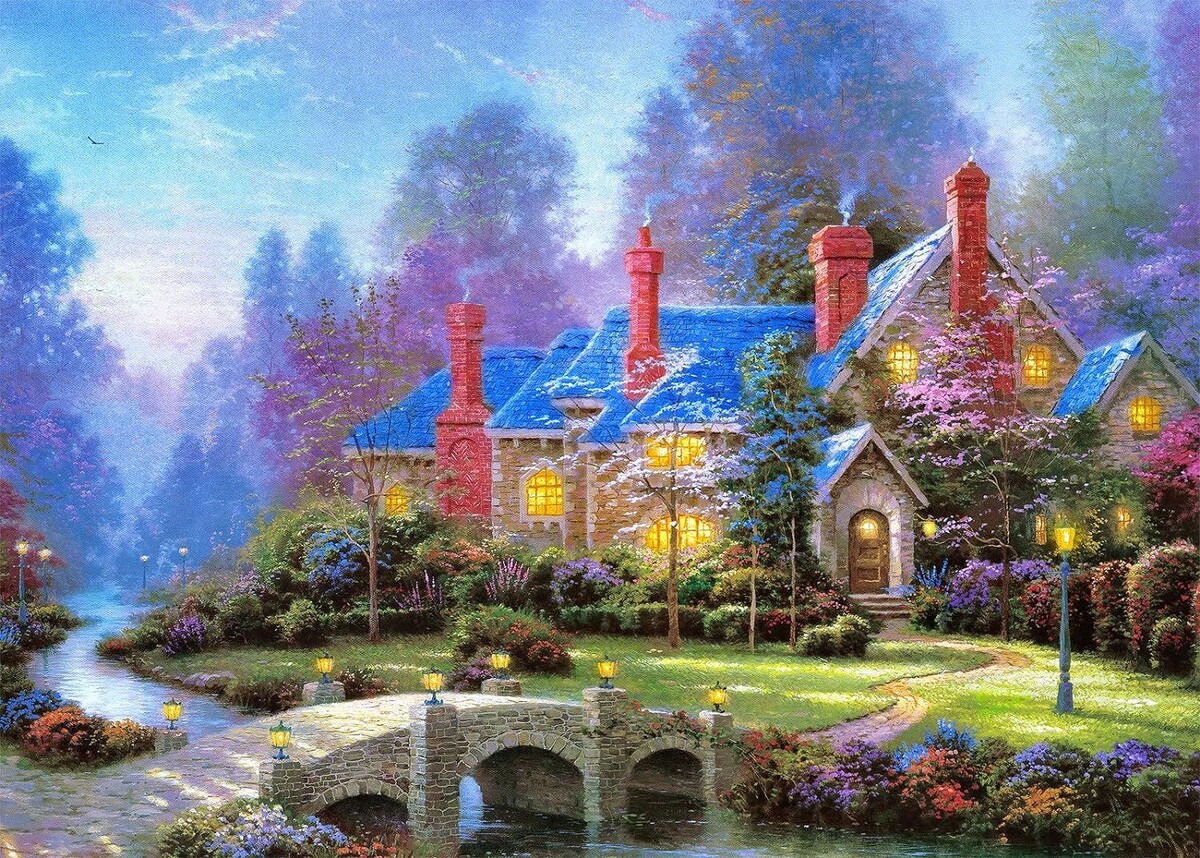 Картина Томаса Кинкейда. А вы бы хотели туда попасть?
