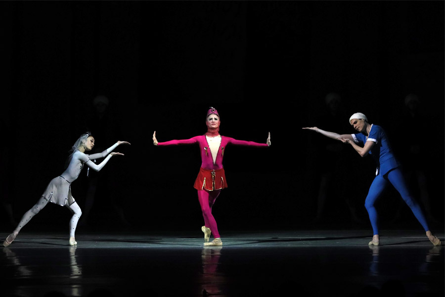 Ширин, Мехменэ Бану и Ферхад. Фото: официальный сайт Мариинского театра