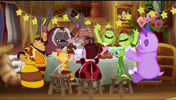 Кадр из серии "С Новым Годом, Лунтик!" 