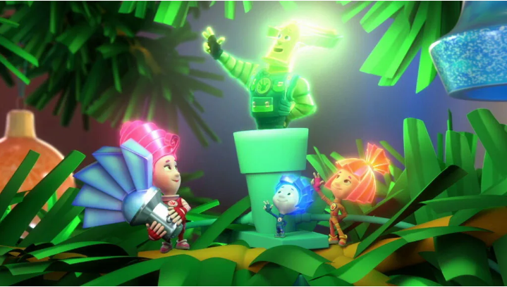 Кадр из серии "Гирлянда"  