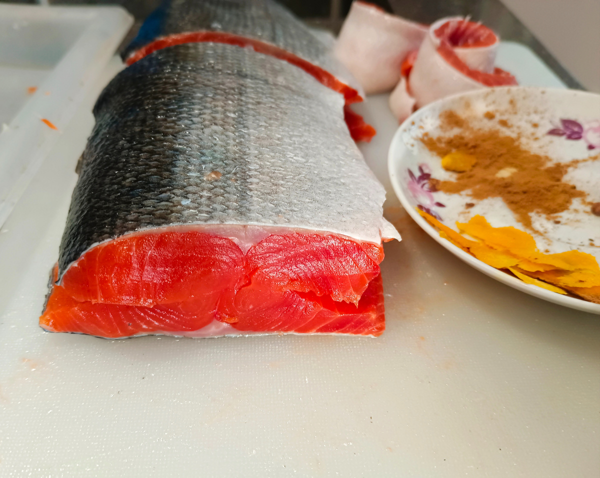 Нерка. Фото без улучшения цветопередачи