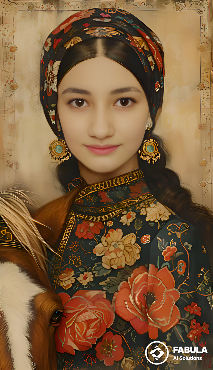 Маринетт Мортем королева хохломы