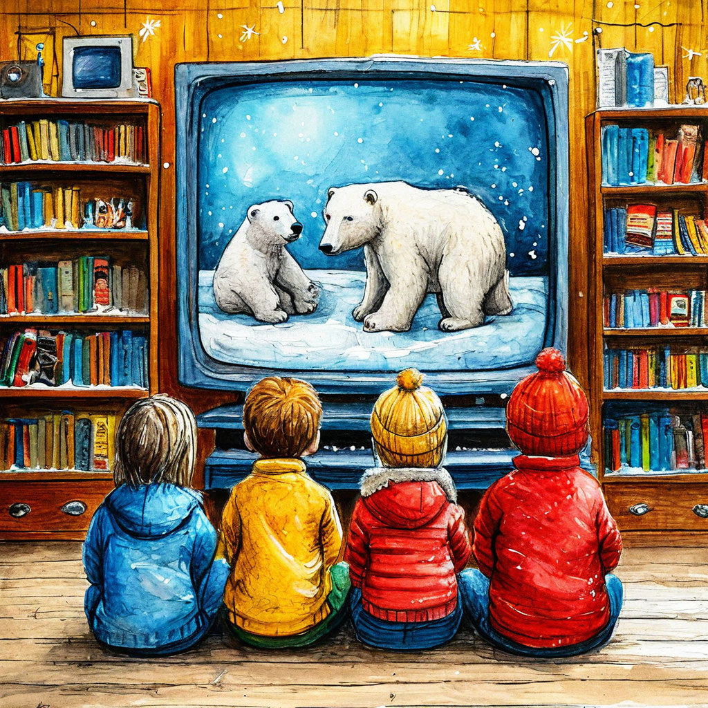 Один из лучших способов провести время с детьми — посмотреть новогодние мультфильмы.