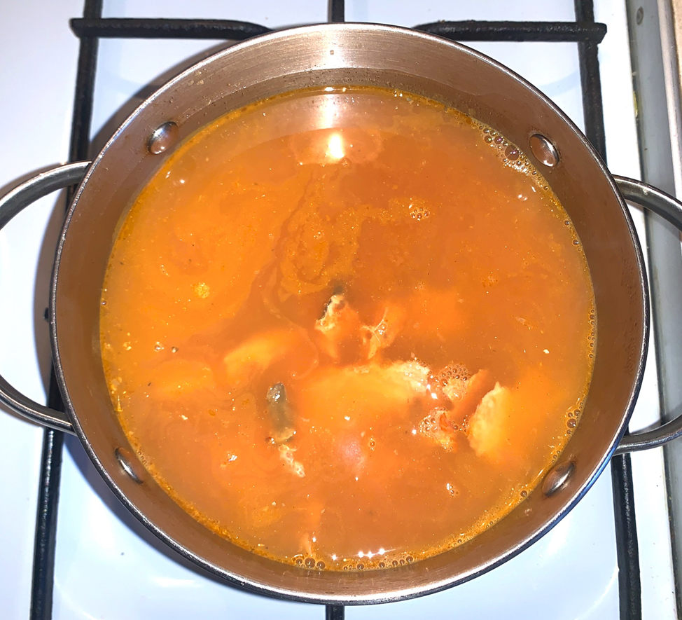 Рыбный суп на 01 Января