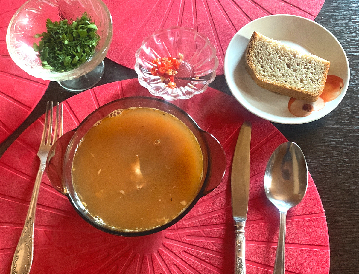 Рыбный суп без названия