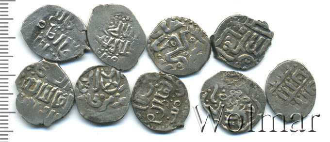 Хороший пример монет типа "Поокские подражания" Фото с сайта аукционного дома Волмар