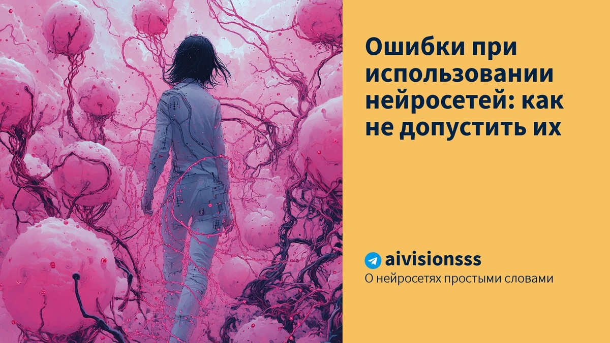    Ошибки при использовании нейросетей: как не допустить их aivisions