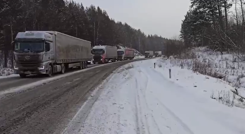    Скриншот видео ГИБДД по Челябинской области.