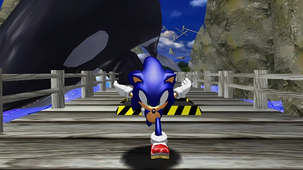    Кадр из игры Sonic Adventure   
Sonic Team