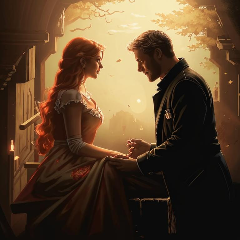 Так представляет себе строки этого стихотворения ИИ