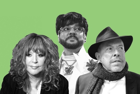    Алла Пугачева, Филипп Киркоров, Андрей Макаревич