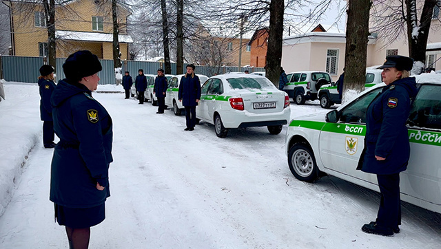 Тверские судебные приставы поедут на новых автомобилях