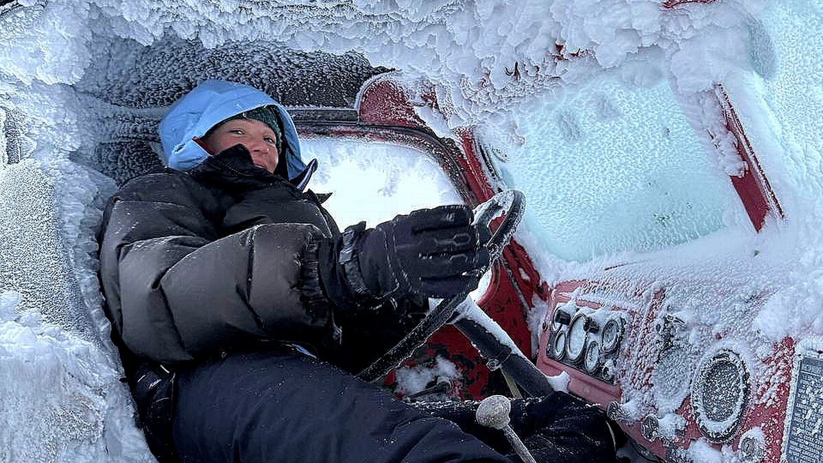 Настя весь 2024 год была в заморокзе. Фото: телеграм-канал Насти Ивлеевой 