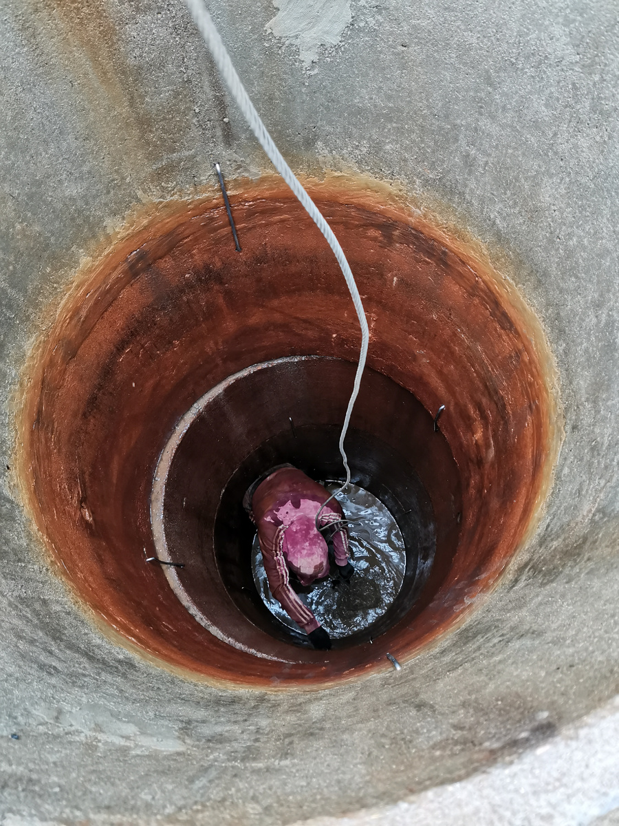 Чистка колодца