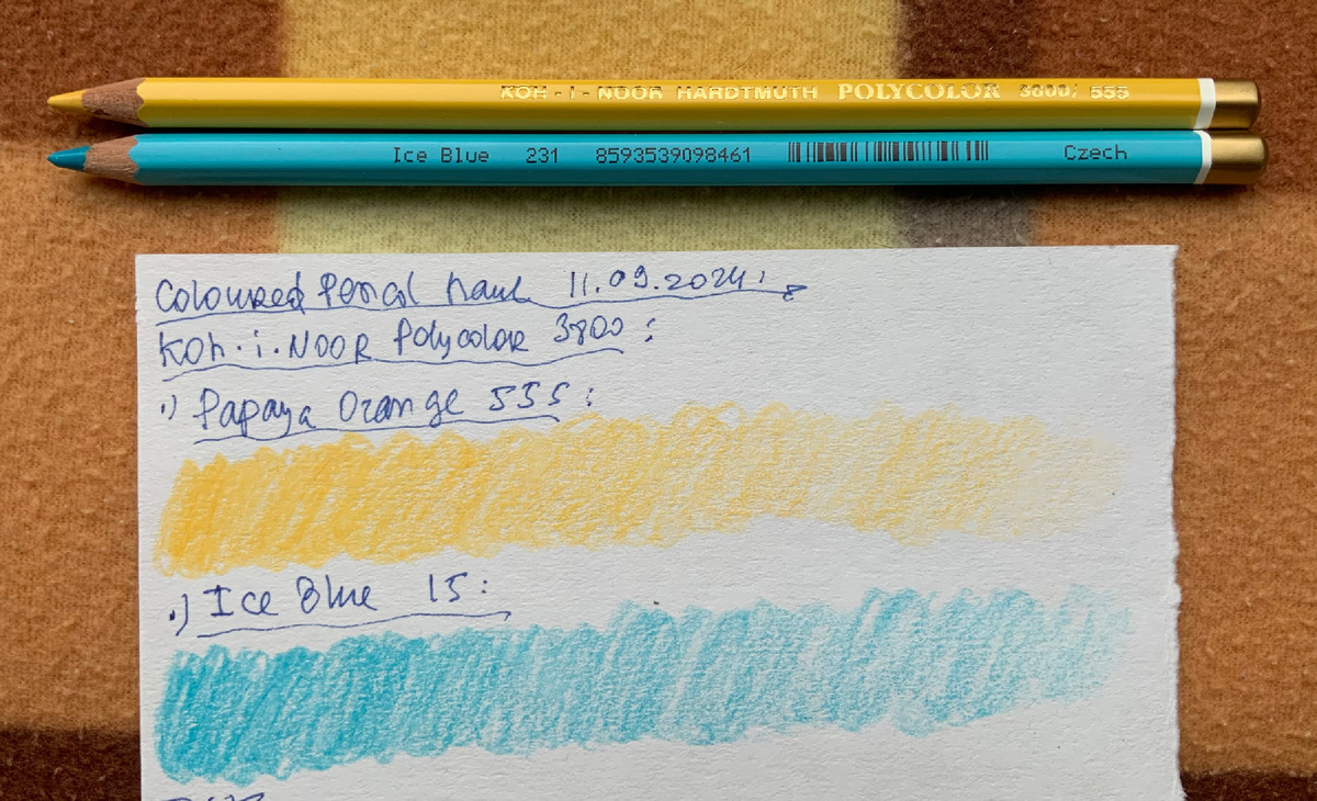 Карандаши Кох-и-Нор Поликолор выглядят так.