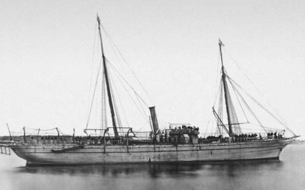 Русский пароход РОПиТ "Веста"