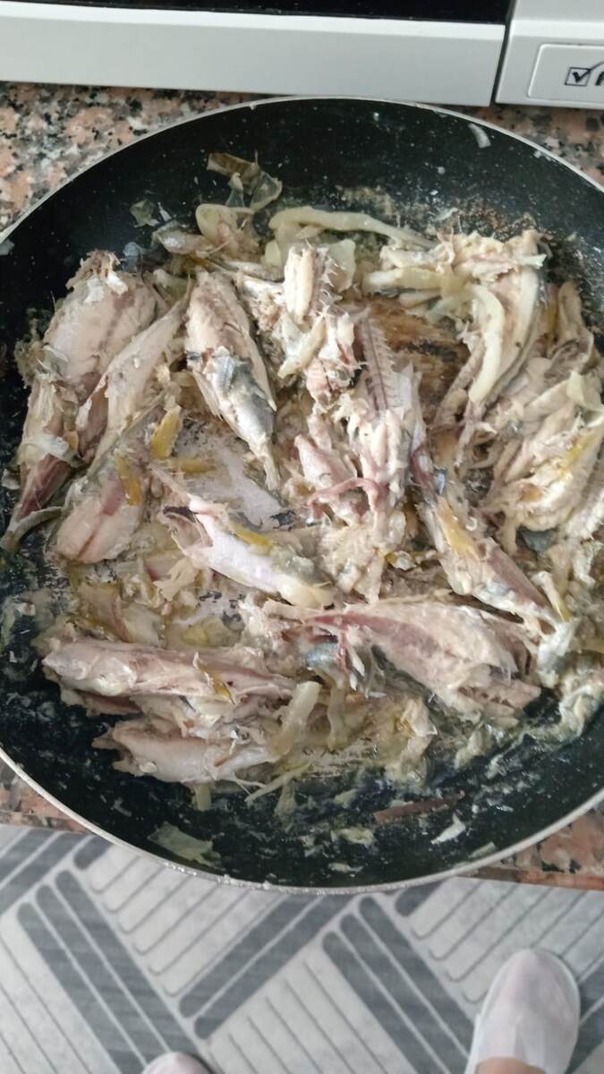 якобы жареная рыба!