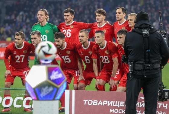    Игроки сборной России