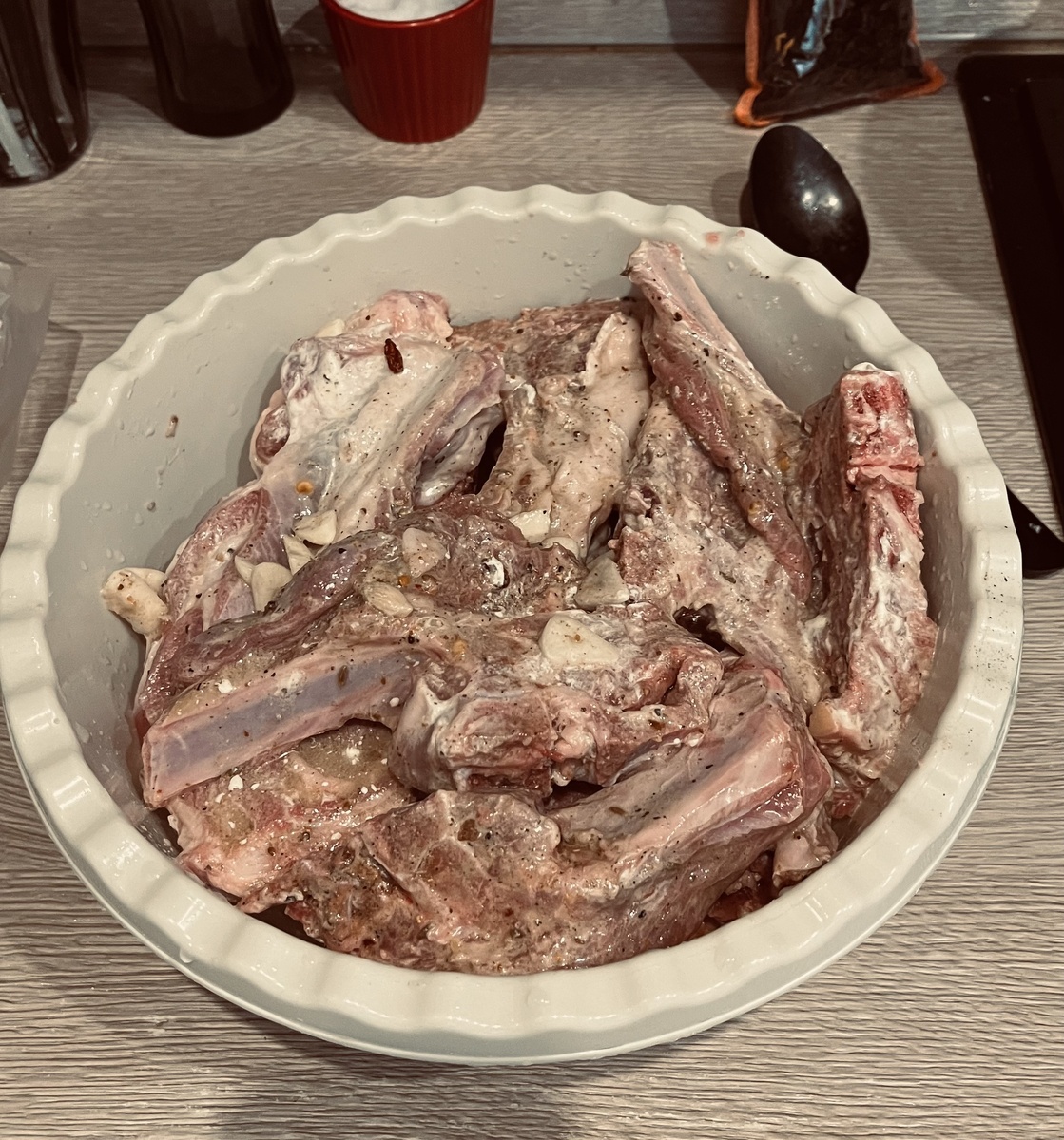 Замочила ребрышки