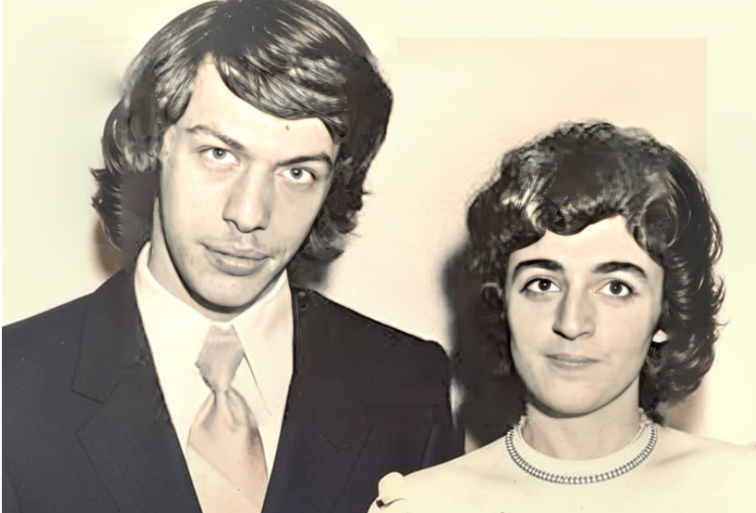 Михаил Барщевский с женой в молодости