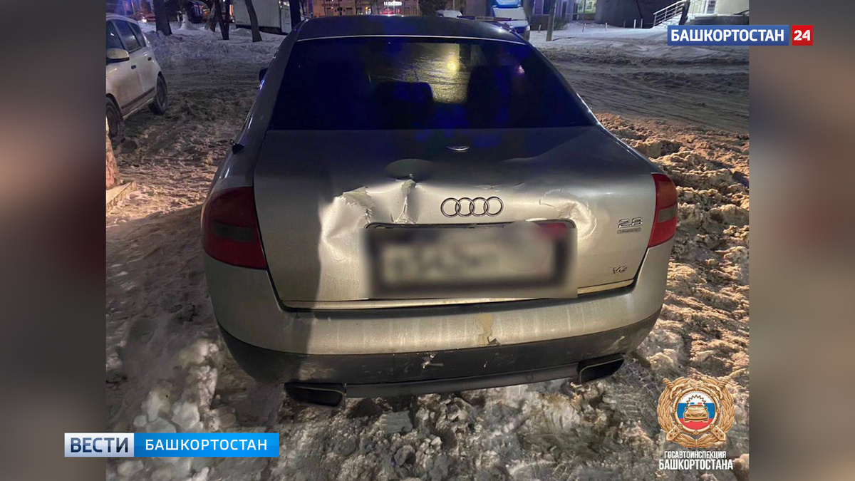    Вновь сел за руль пьяным: злостного нарушителя за рулем Audi задержали в Уфе