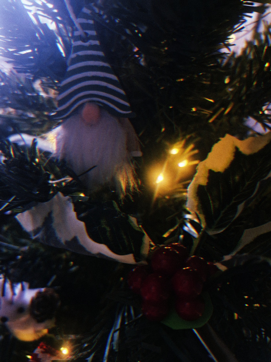 Украшения моей ёлочки. Гномик и поддуб. 