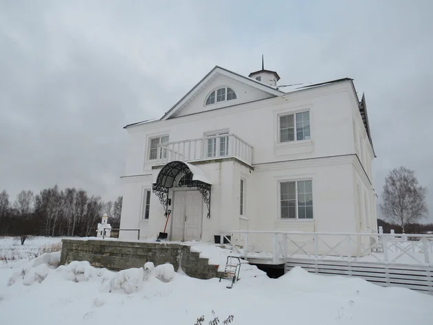 Дом в Кузьмине в стиле русской усадьбы. Фото Андрея Трохина.