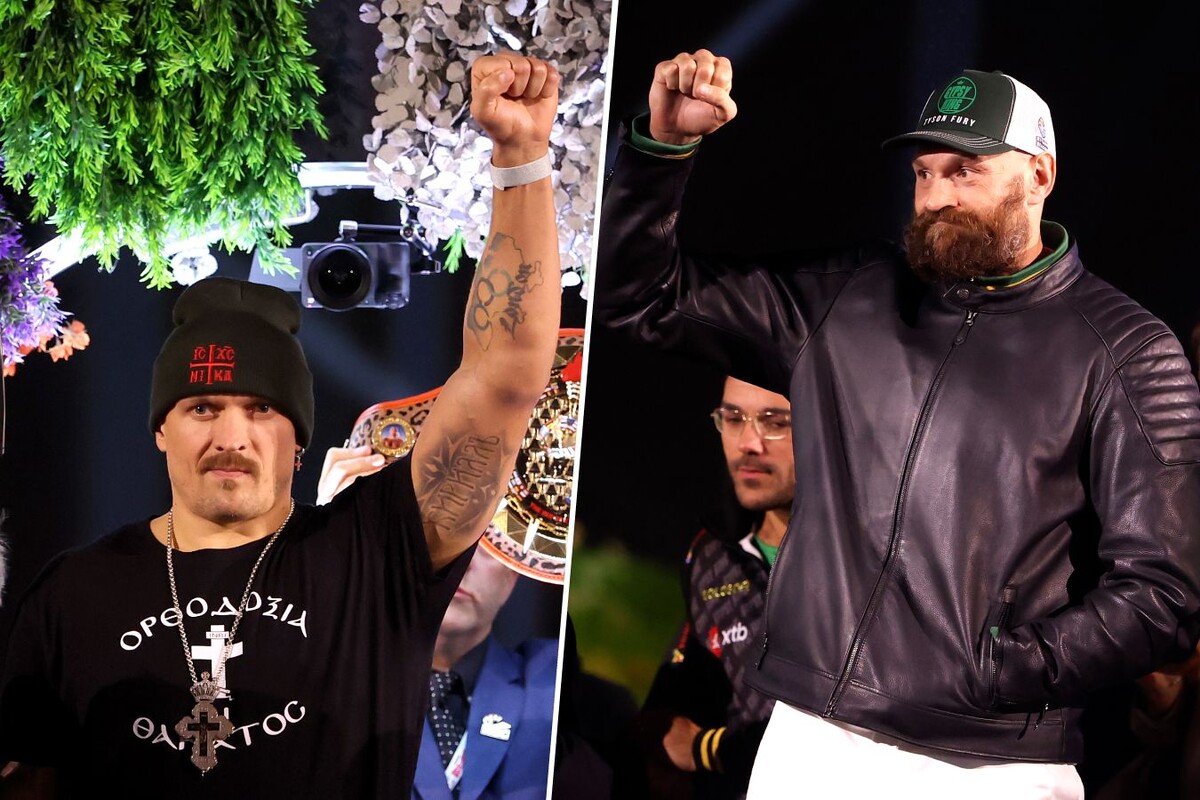  Александр Усик и Тайсон Фьюри