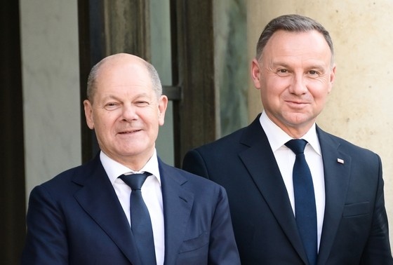    Олаф Шольц, Анджей Дуда