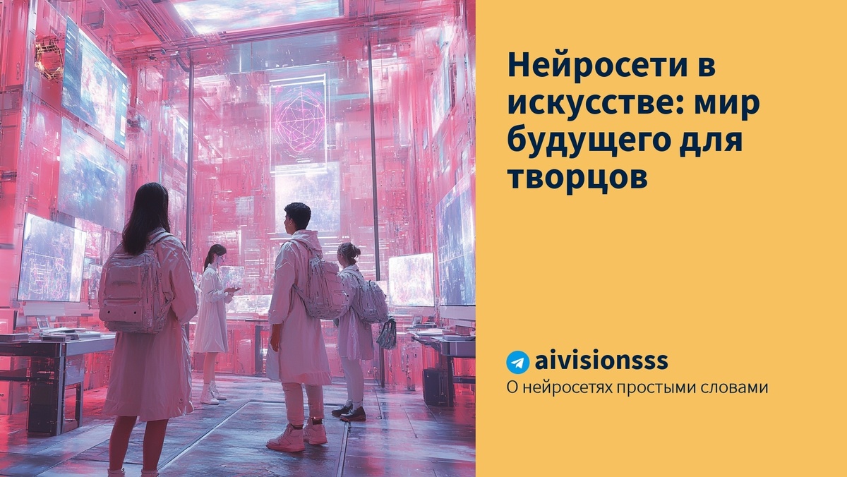    Нейросети в искусстве: мир будущего для творцов aivisions