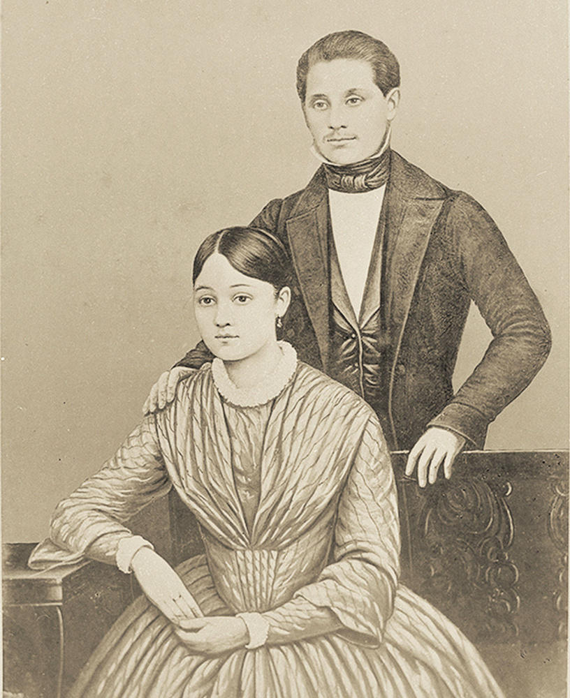 Наталья Ивановна и Алексей Федорович Бахрушины.