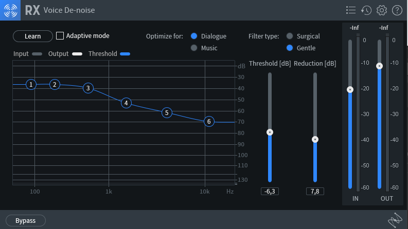 izotope rx voice de-noise