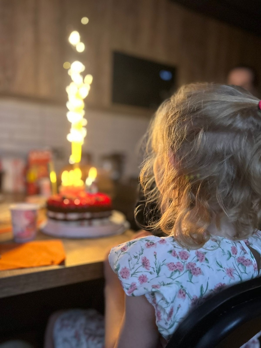 Фото Евы на ее пятилетие☺️