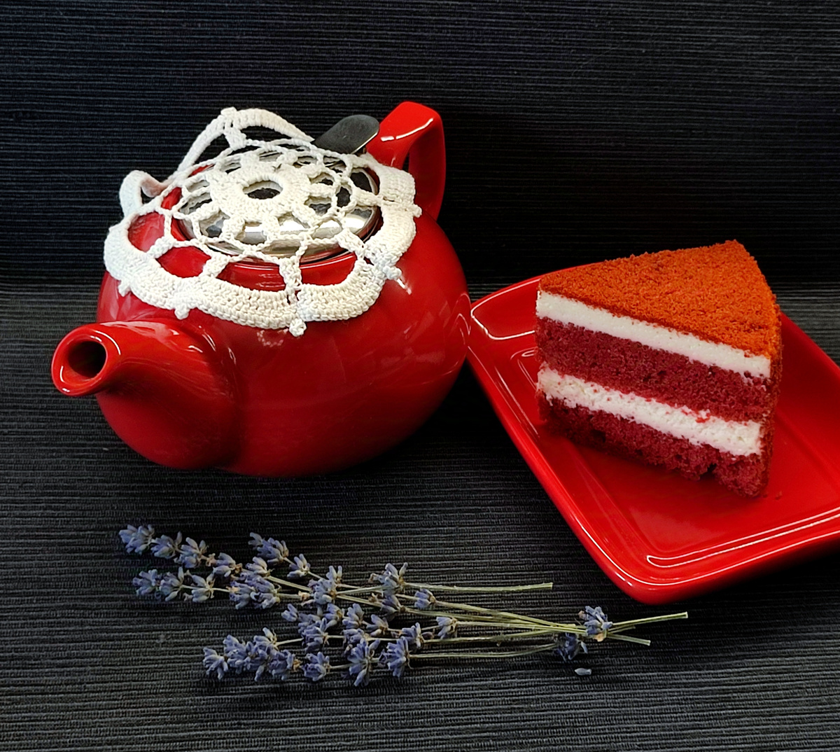 Лаванда для компании, в торте ее нет ☺️