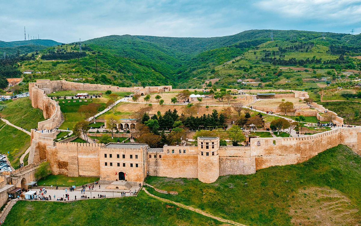 Крепость НарынКала, Дербент, 
Дагестан