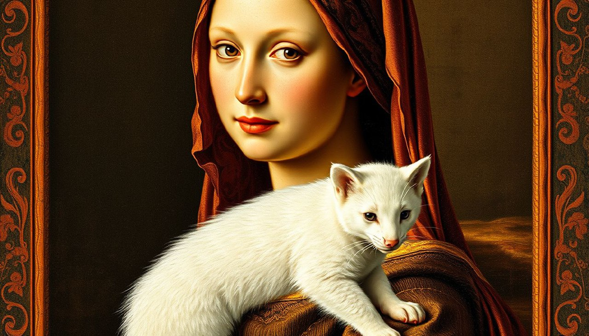 Фотомем с хэштегом #Горностайодин