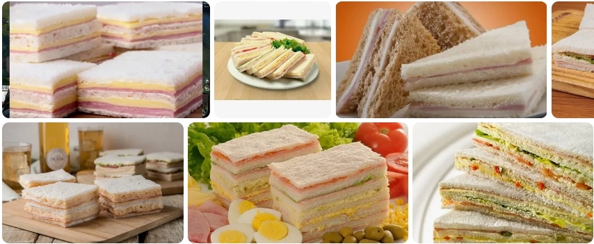 Sandwiches de miga (скриншот поисковой страницы)