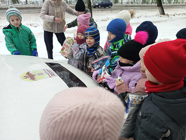 По Твери ездит кэтбэтмобиль и собирает подарки для бездомных животных