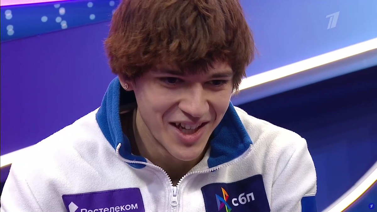 Владислав Дикиджи. Фото: стоп-кадр прямого эфира "Первого канала"