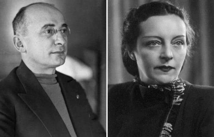 Лаврентий Берия с женой Ниной Теймуразовной (дев. Гегечкори)