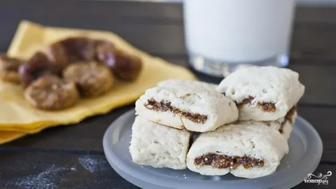 Итальянское печенье с инжиром, с сайта М.повар.ру