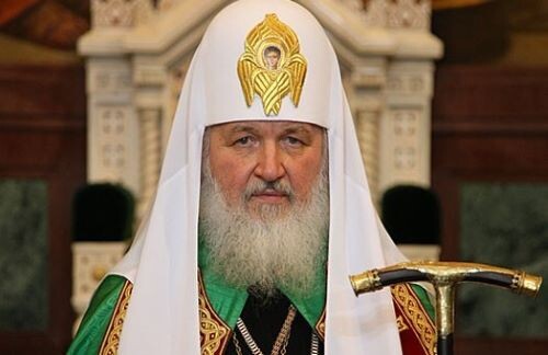 Святейший патриарх Кирилл, предстоятель РПЦ